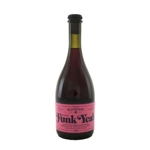 Beachwood Blendery "Funk Yeah" Belgian-Style Sour Ale w/Boysenberries 500ml. bottle - Long Beach, CA Beachwood Blendery "Funk Yeah" Belgian-Style Sour Ale w/Boysenberries 500ml. bottle - Long Beach, CA