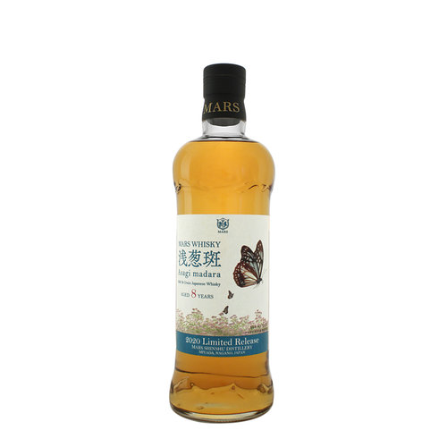 Mars Whisky Asagi Madara Malt & Grain Japanese Whisky, Aged 8 Years Mars Whisky Asagi Madara Malt & Grain Japanese Whisky, Aged 8 Years