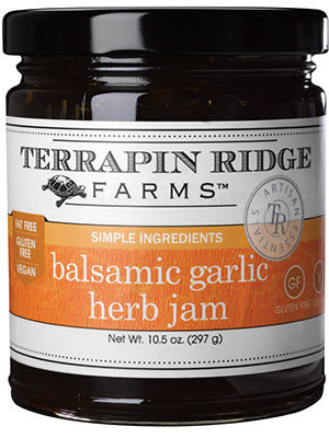 Terrapin Ridge Farms Balsamic Garlic Herb Jam, 10.5 oz