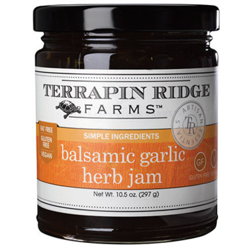 Terrapin Ridge Farms Balsamic Garlic Herb Jam, 10.5 oz, Clearwater, Florida