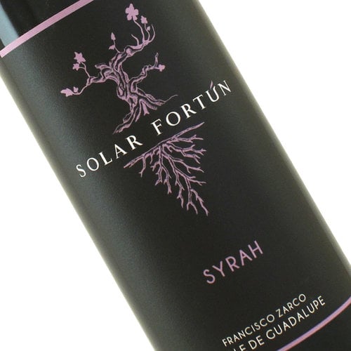 Francisco Zarco 2018 Syrah "Solar Fortun" Valle De Guadalupe, Baja California Francisco Zarco 2018 Syrah "Solar Fortun" Valle De Guadalupe, Baja California