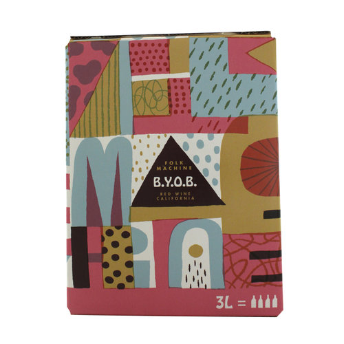 Folk Machine 2019 “B.Y.O.B” Red Blend 3L Box Wine Folk Machine 2019 “B.Y.O.B” Red Blend 3L Box Wine