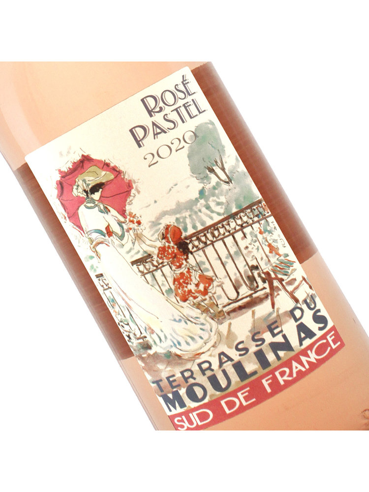 Terrasse Du Moulinas 2024 Rose Pastel, Languedoc, France - 1 Liter