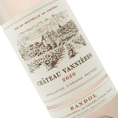 Chateau Vannieres 2020 Bandol Rose, Provence, France Chateau Vannieres 2020 Bandol Rose, Provence, France