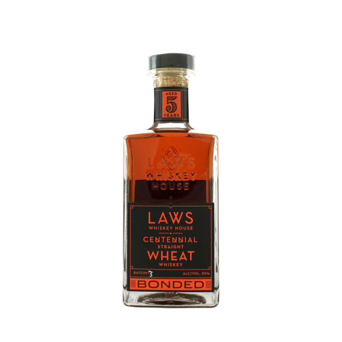 Laws Whiskey House Centennial Straight Wheat Bonded, Denver, Colorado Laws Whiskey House Centennial Straight Wheat Bonded, Denver, Colorado