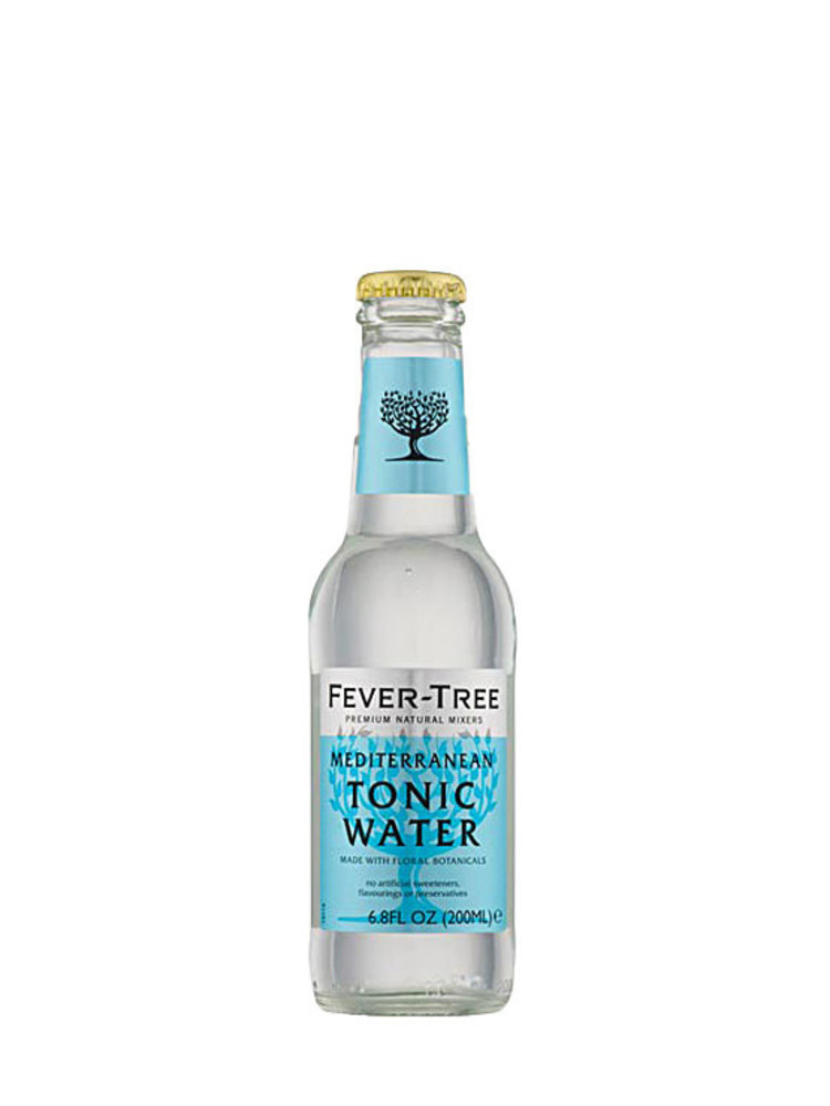 Fever-Tree Mediterranean Tonic Water 6.8oz Bottle - 4pk