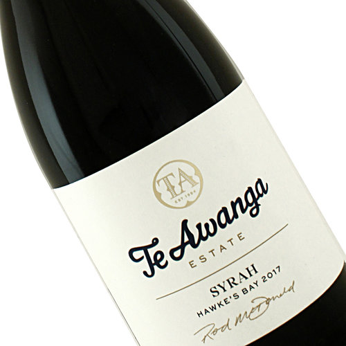 Te Awanga 2017 Syrah, Hawke's Bay, New Zealand Te Awanga 2017 Syrah, Hawke's Bay, New Zealand
