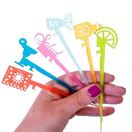 Swizzly Stick Margarita Collection, Set of 6 Swizzly Stick Margarita Collection, Set of 6