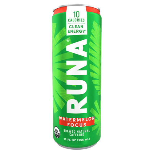 Runa Watermelon Focus Energy Drink, 12 fl oz Runa Watermelon Focus Energy Drink, 12 fl oz