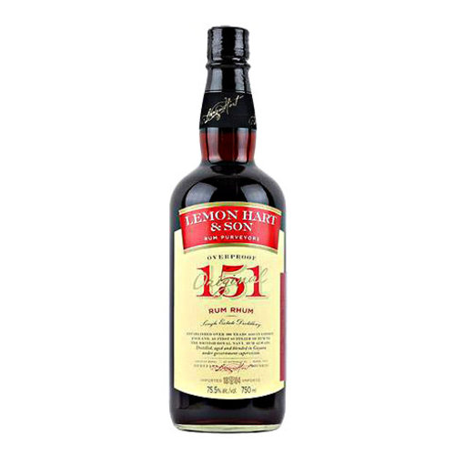 Lemon Hart & Son 151 Rum, Guyana