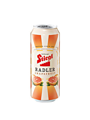 Stiegl Radler with Grapefruit, 500ml can, Austria