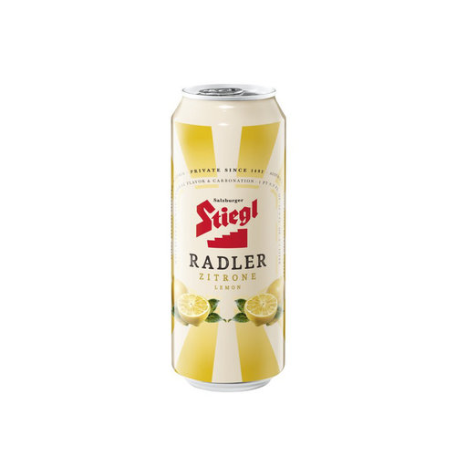 Stiegl Lemon Radler 500ml. Can Stiegl Lemon Radler 500ml. Can