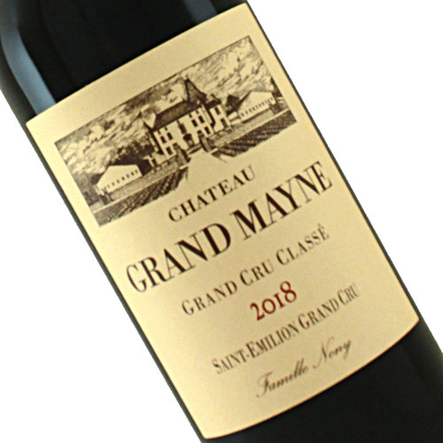Chateau Grand Mayne 2018 Saint-Emilion Grand Cru, Bordeaux Chateau Grand Mayne 2018 Saint-Emilion Grand Cru, Bordeaux