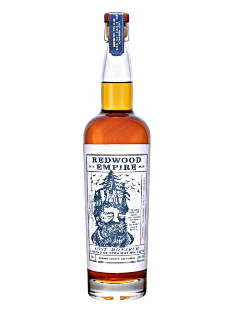 Redwood Empire "Lost Monarch" Blend of Straight Whiskies, Sonoma County, California