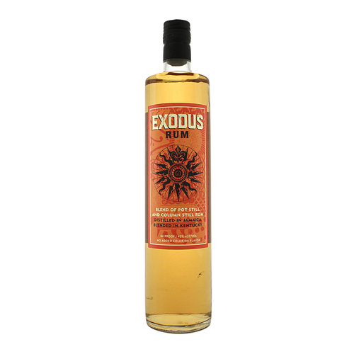 Exodus Rum, Distilled in Jamaica, Blended in Kentucky