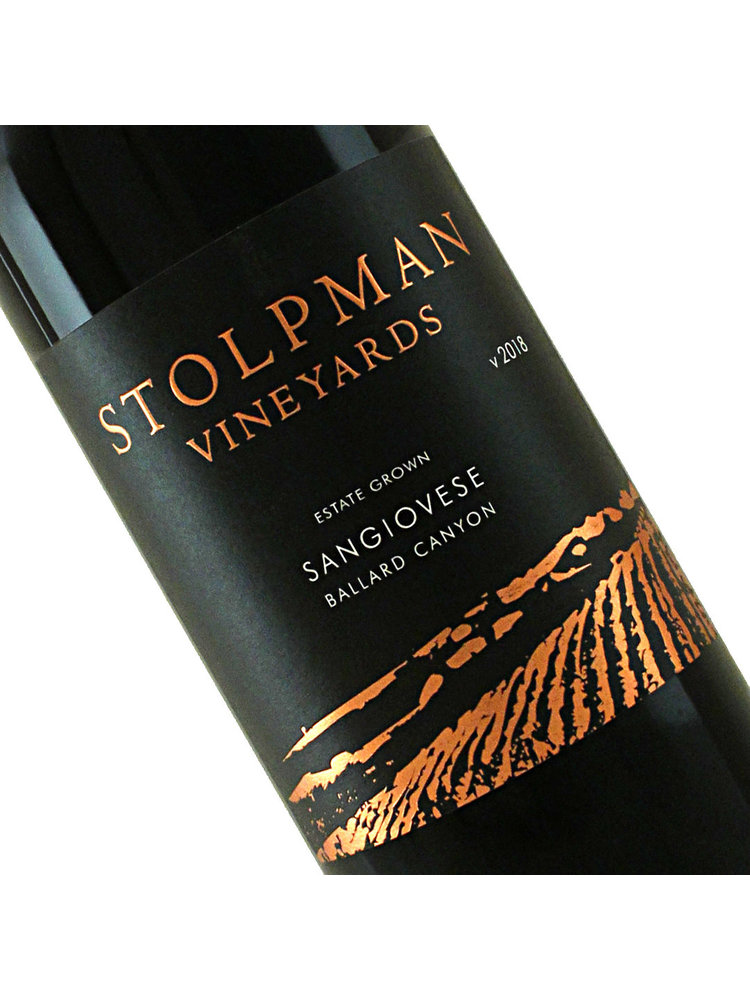 Stolpman 2018 Sangiovese, Ballard Canyon, Santa Ynez Valley