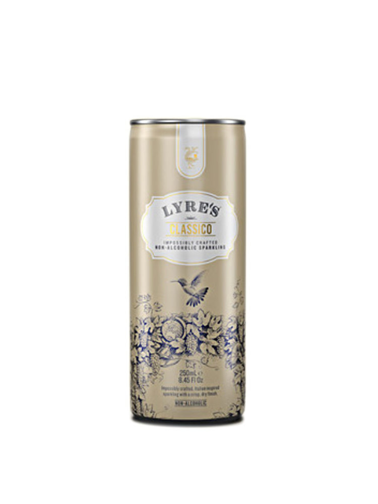 Lyre's "Classico" Non Alcoholic Sparkling 8.5oz Can