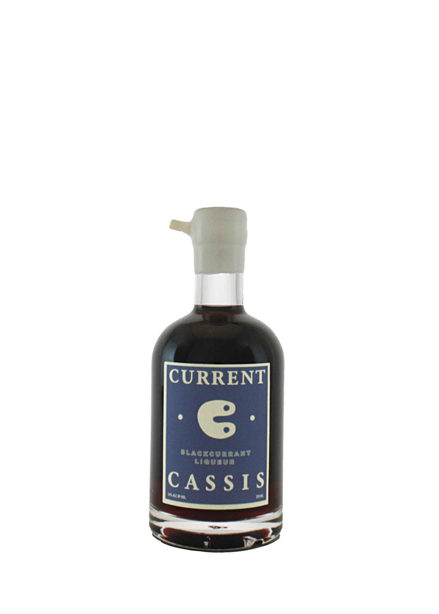 Current Cassis Black Currant Liqueur 375ml, Catskill, New York