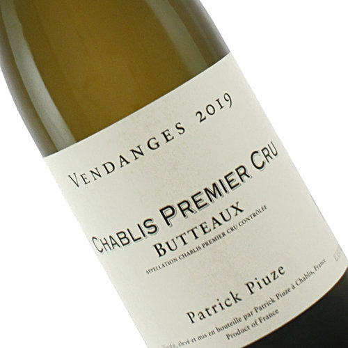 Patrick Piuze 2019 Chablis Premier Cru "Butteaux" White Wine, France Patrick Piuze 2019 Chablis Premier Cru "Butteaux" White Wine, France