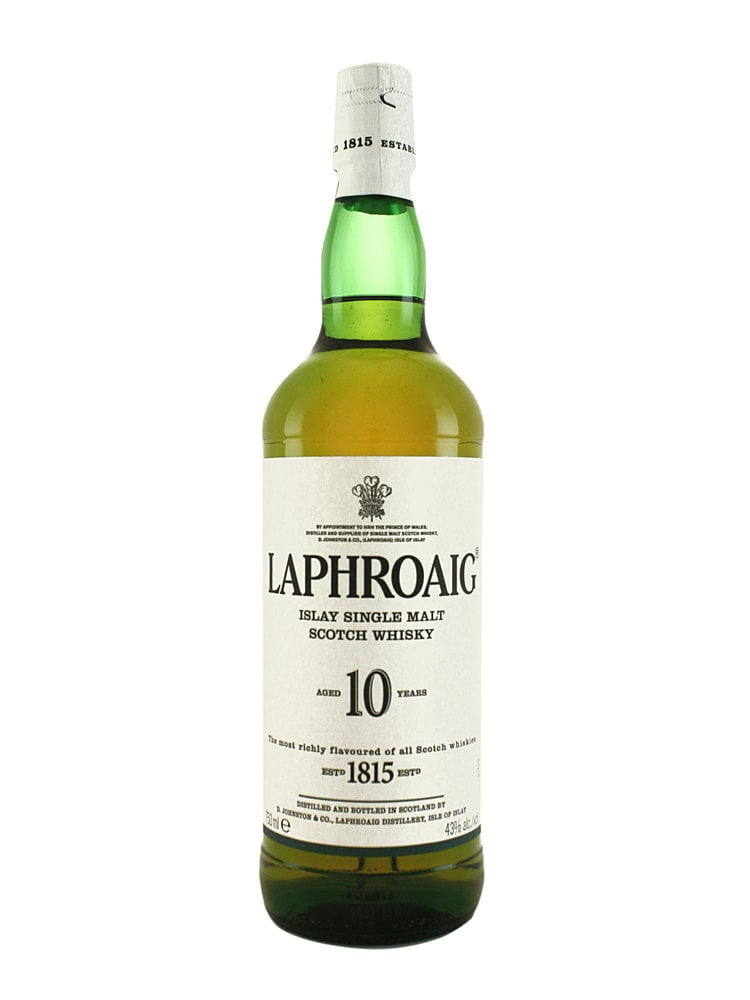 Laphroaig Islay Single Malt Scotch Whisky Aged 10 Years
