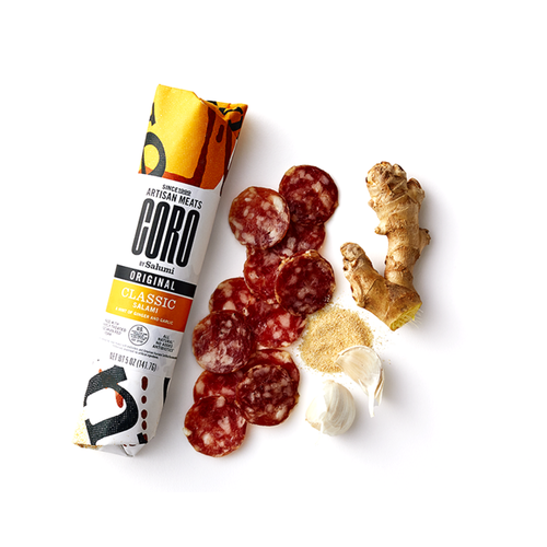 Coro Artisan Meats - Classic Uncured Salami, Seattle, WA, 5 oz Coro Artisan Meats - Classic Uncured Salami, Seattle, WA, 5 oz