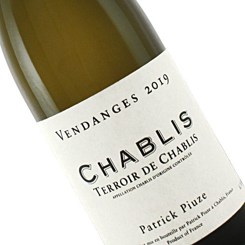 Patrick Piuze 2019 Chablis Terroir De Chablis, Burgundy Patrick Piuze 2019 Chablis Terroir De Chablis, Burgundy