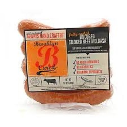 Brooklyn Cured Smoked Beef Kielbasa, Uncured Brooklyn Cured Smoked Beef Kielbasa, Uncured