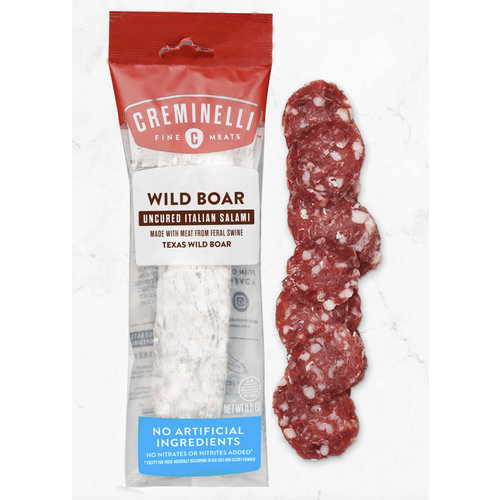 Creminelli Wild Boar Uncured Italian Salami, 5.5 oz Creminelli Wild Boar Uncured Italian Salami, 5.5 oz