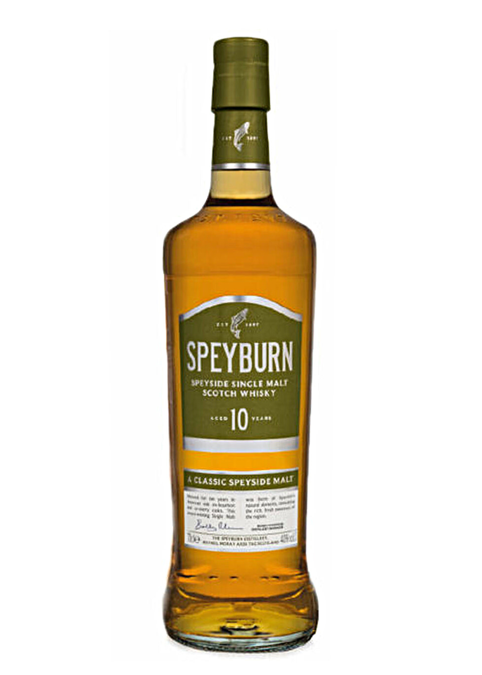 Hurtig procent fejre Speyburn Speyside Single Malt Scotch Whisky Aged 10 Years - The Wine Country