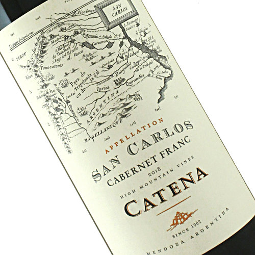 Catena 2018 Cabernet Franc San Carlos, Mendoza Catena 2018 Cabernet Franc San Carlos, Mendoza