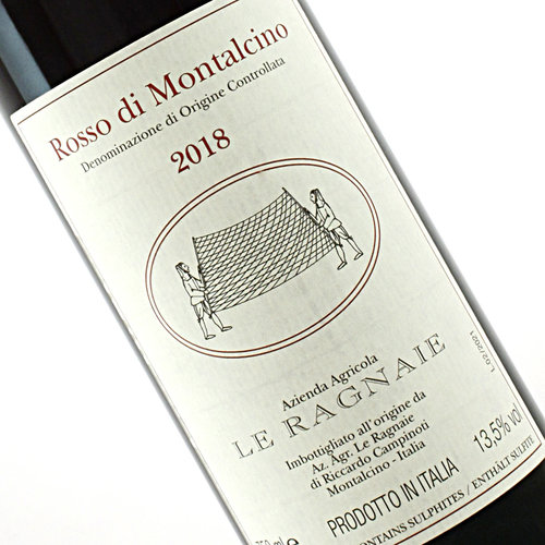 Le Ragnaie 2018 Rosso di Montalcino, Tuscany Le Ragnaie 2018 Rosso di Montalcino, Tuscany