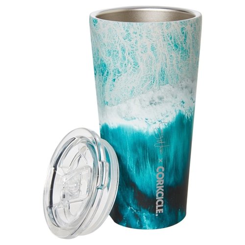 Corkcicle Tumbler with Lid "Big Wave", 16 oz Corkcicle Tumbler with Lid "Big Wave", 16 oz