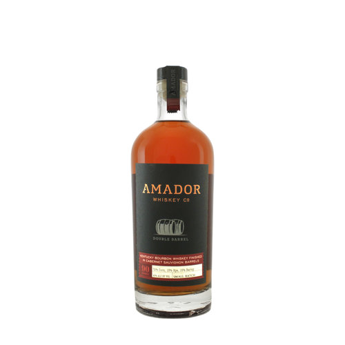 Amador Double Barrel Kentucky Bourbon Whiskey Finished in Cabernet Sauvignon Barrels Amador Double Barrel Kentucky Bourbon Whiskey Finished in Cabernet Sauvignon Barrels