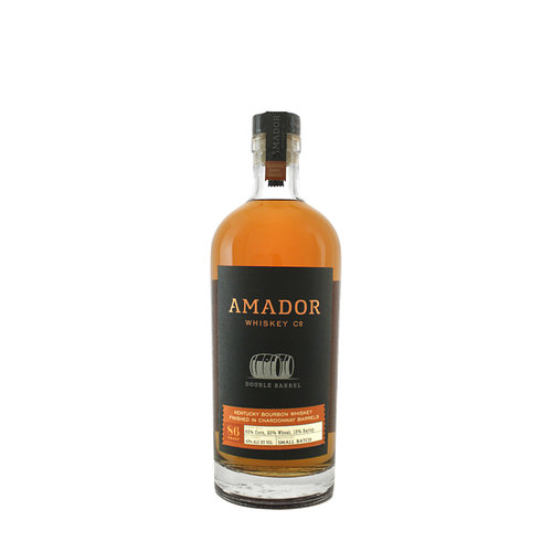 Amador Double Barrel Kentucky Bourbon Whiskey Finished in Chardonnay Barrels Amador Double Barrel Kentucky Bourbon Whiskey Finished in Chardonnay Barrels