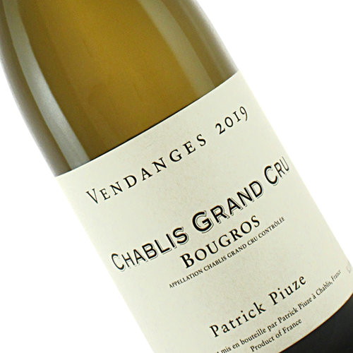 Patrick Piuze 2019 Chablis Grand Cru Bougros, Burgundy Patrick Piuze 2019 Chablis Grand Cru Bougros, Burgundy