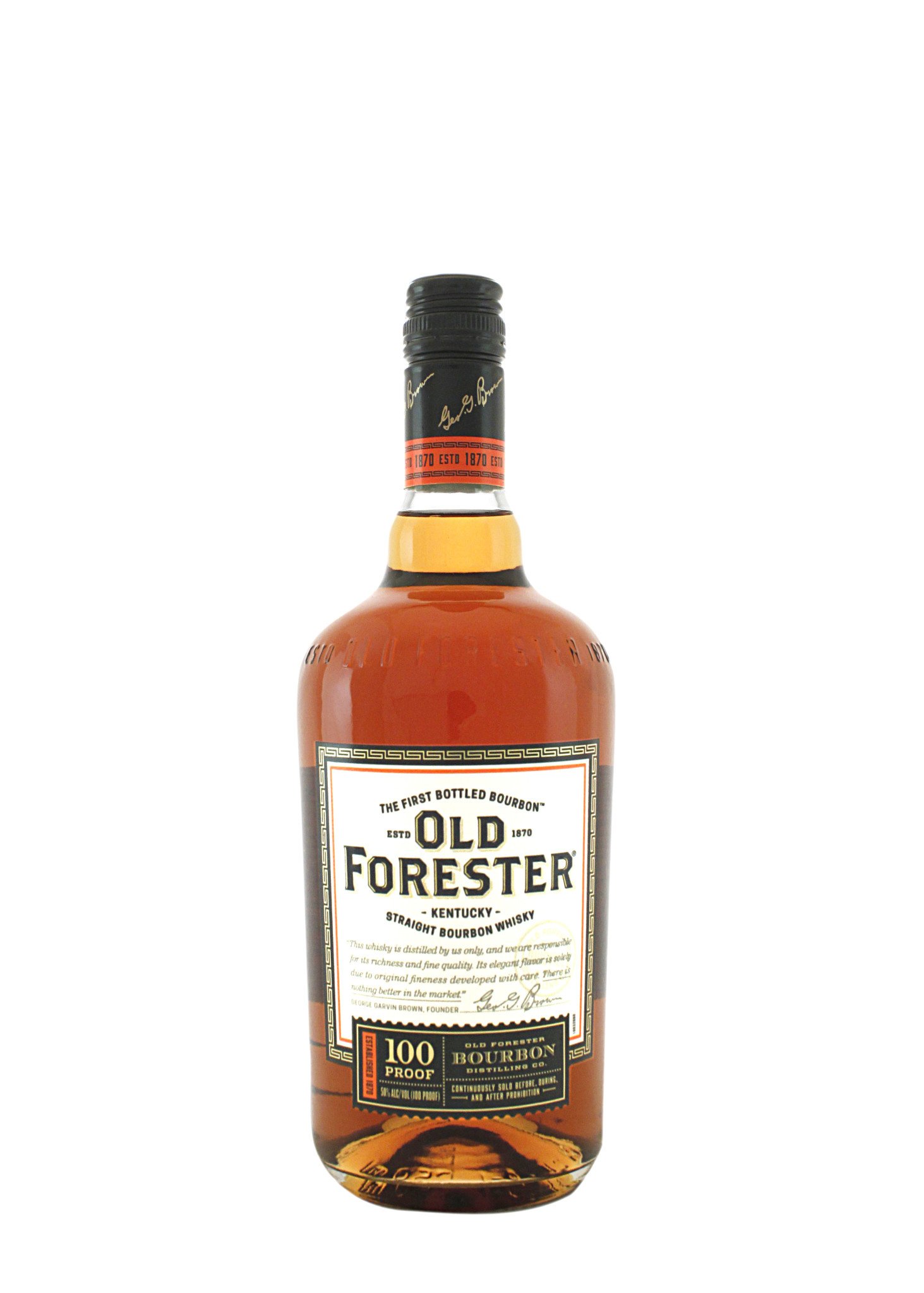 Old Forester 1910 Old Fine Kentucky Straight Bourbon Whiskey - The Wine  Country
