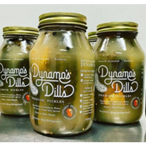 Dynamo's Dills - Dynamite Spicy Dill Pickles, 30 oz