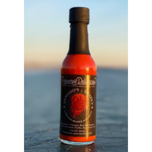 Dynamo's Dills - Deadly Hot Sauce, 5 oz Dynamo's Dills - Deadly Hot Sauce, 5 oz