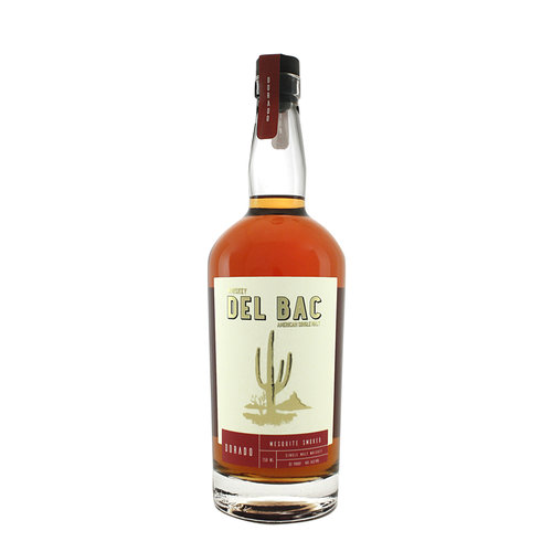Del Bac American Single Malt Whiskey"Dorado" Mesquite Smoked, Tucson, Arizona Del Bac American Single Malt Whiskey"Dorado" Mesquite Smoked, Tucson, Arizona