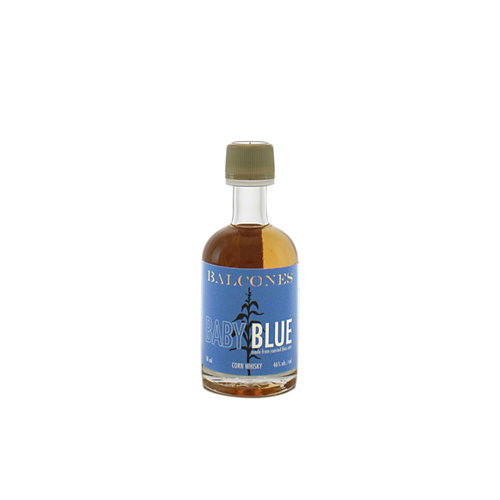 Balcones "Baby Blue" Roasted Blue Corn Whiskey 50ml, Waco, Texas Balcones "Baby Blue" Roasted Blue Corn Whiskey 50ml, Waco, Texas