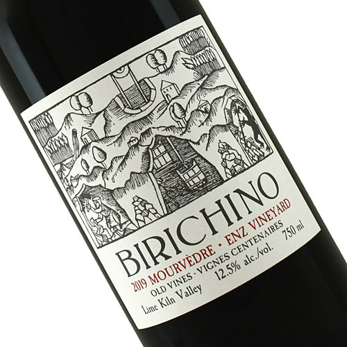 Birichino 2019 Mourvedre Natural Wine, Enz Vineyard, Central Coast, California Birichino 2019 Mourvedre Natural Wine, Enz Vineyard, Central Coast, California