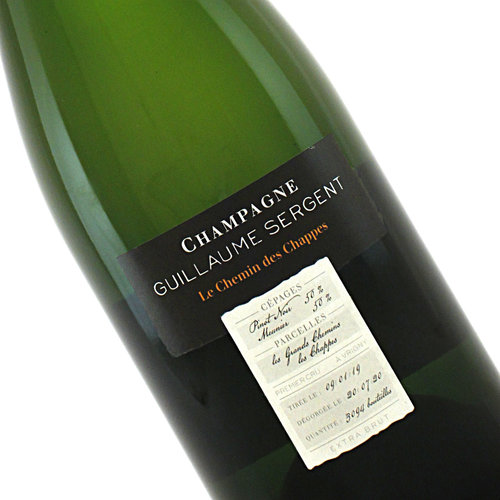 Guillaume Sergent Champagne Extra Brut, Chemin des Chappes Guillaume Sergent Champagne Extra Brut, Chemin des Chappes