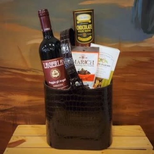 La Gerla Sangiovese Single Bottle Gift Basket La Gerla Sangiovese Single Bottle Gift Basket