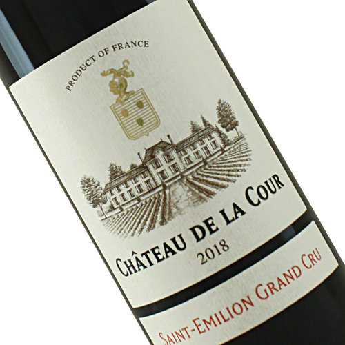 Chateau De La Cour 2018 Saint-Emilion Grand Cru, Bordeaux Chateau De La Cour 2018 Saint-Emilion Grand Cru, Bordeaux