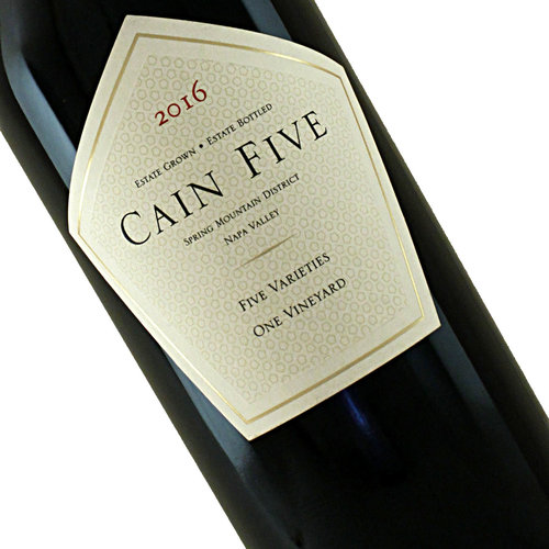 Cain 2016 "Five" Red Blend Spring Mountain District Napa Valley Cain 2016 "Five" Red Blend Spring Mountain District Napa Valley