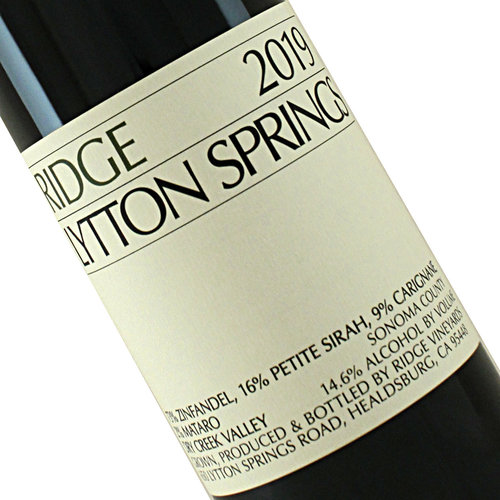 Ridge Vineyards 2019 Lytton Springs, Sonoma County