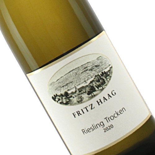 Fritz Haag 2020 Estate Riesling Trocken (Dry), Mosel, Germany Fritz Haag 2020 Estate Riesling Trocken (Dry), Mosel, Germany