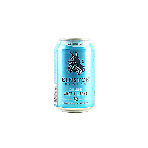 Einstok "Artic Lager" Dry Hopped Lager 12oz can- Iceland Einstok "Artic Lager" Dry Hopped Lager 12oz can- Iceland