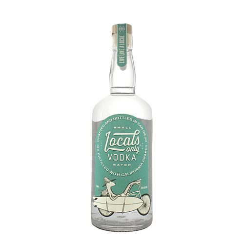 Locals Only Vodka Crafted and Bottled in San Diego