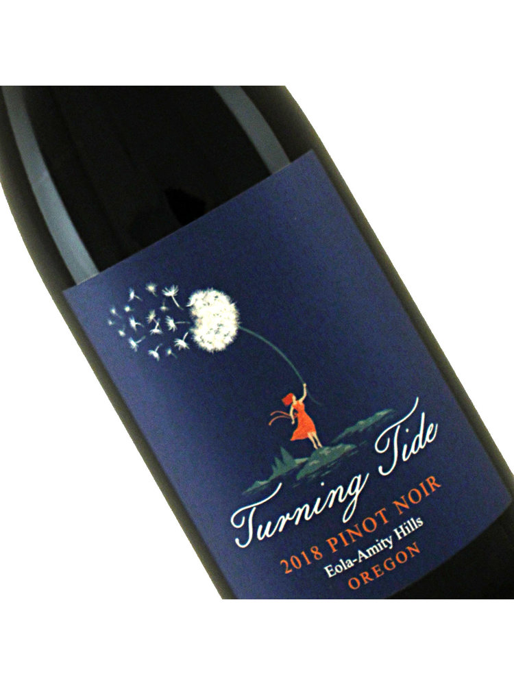 Turning Tide 2018 Pinot Noir, Sojeau Vineyard, Eola-Amity Hills, Willamette Valley